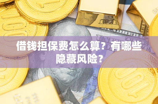 武汉借钱担保费怎么算？有哪些隐藏风险？