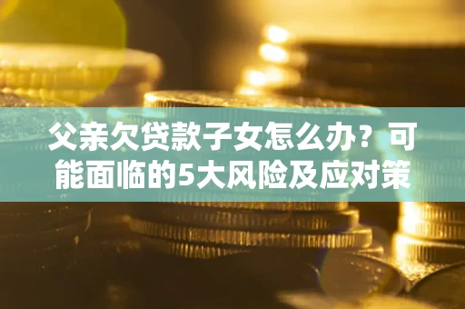 武汉父亲欠贷款子女怎么办？可能面临的5大风险及应对策略