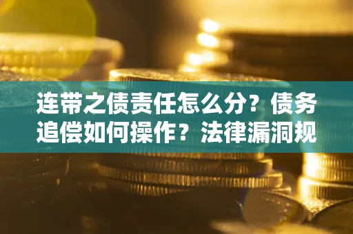 武汉连带之债责任怎么分？债务追偿如何操作？法律漏洞规避指南