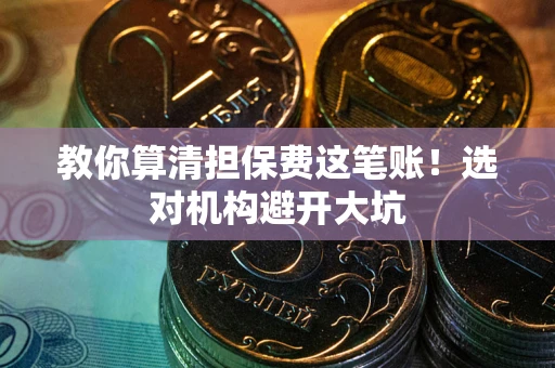 武汉教你算清担保费这笔账！选对机构避开大坑
