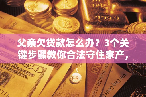 武汉父亲欠贷款怎么办？3个关键步骤教你合法守住家产，别再傻傻替还了！