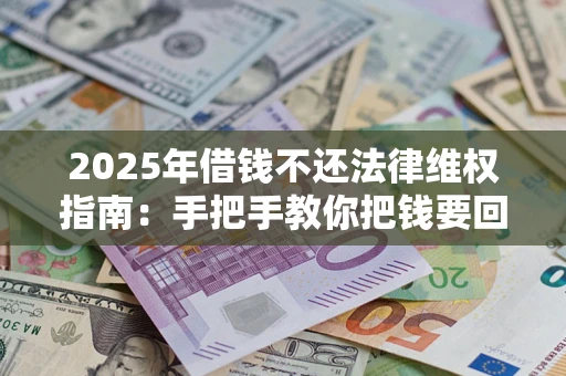 武汉2025年借钱不还法律维权指南：手把手教你把钱要回来