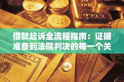 武汉借款起诉全流程指南：证据准备到法院判决的每一个关键步骤
