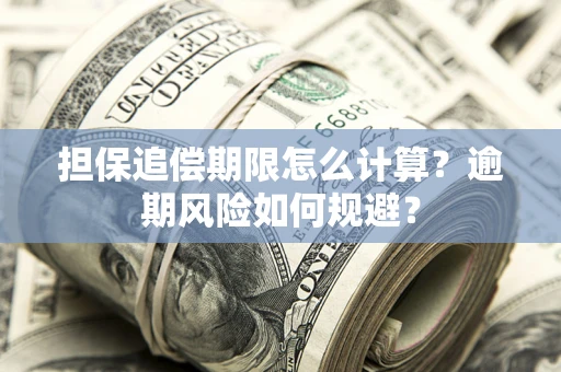 武汉担保追偿期限怎么计算？逾期风险如何规避？