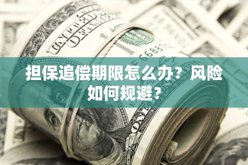 武汉担保追偿期限怎么办？风险如何规避？