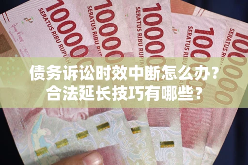 武汉债务诉讼时效中断怎么办？合法延长技巧有哪些？