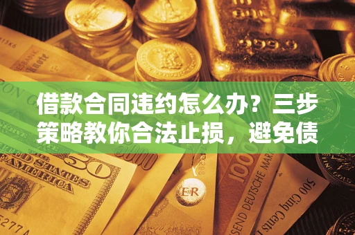 武汉借款合同违约怎么办？三步策略教你合法止损，避免债务危机升级