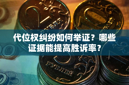 武汉代位权纠纷如何举证？哪些证据能提高胜诉率？