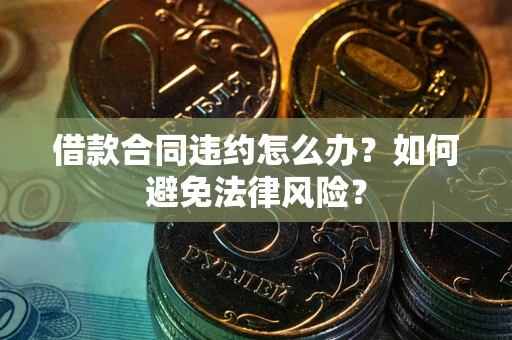 武汉借款合同违约怎么办？如何避免法律风险？