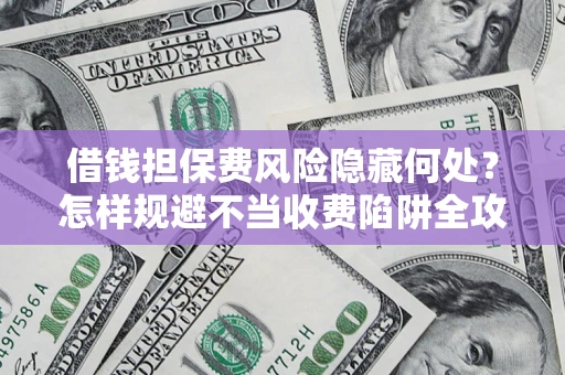 武汉借钱担保费风险隐藏何处？怎样规避不当收费陷阱全攻略！