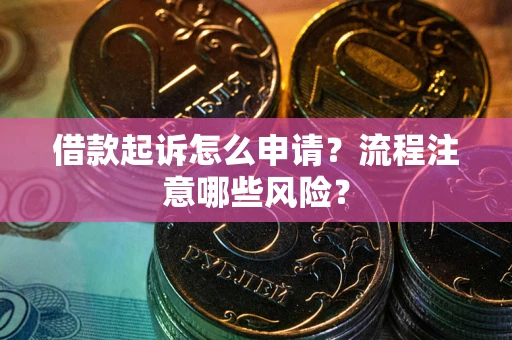 武汉借款起诉怎么申请？流程注意哪些风险？