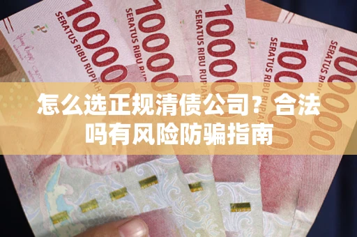 武汉怎么选正规清债公司？合法吗有风险防骗指南